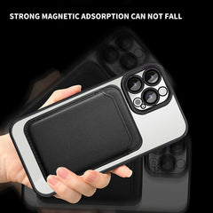 Transparent Magnetic Card Holder TPU Case for iPhone 11 Series Transparent Magnetic Card Holder TPU Case for iPhone 11 Series