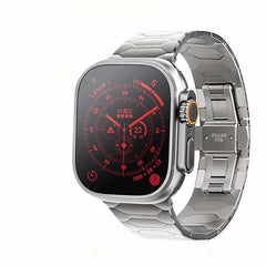 Stainless Steel  Watch Strap with Snap Clasp