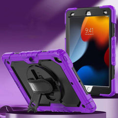 Silicone Tablet Protective Case with Strap and Stand for iPad Series