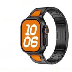 Stainless Steel Butterfly Clasp Strap